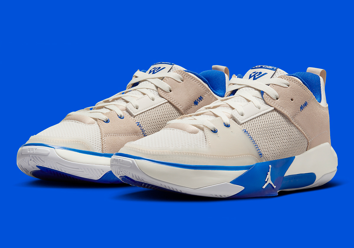 Russell Westbrook’s jordan french One Take 5 Go Military Blue