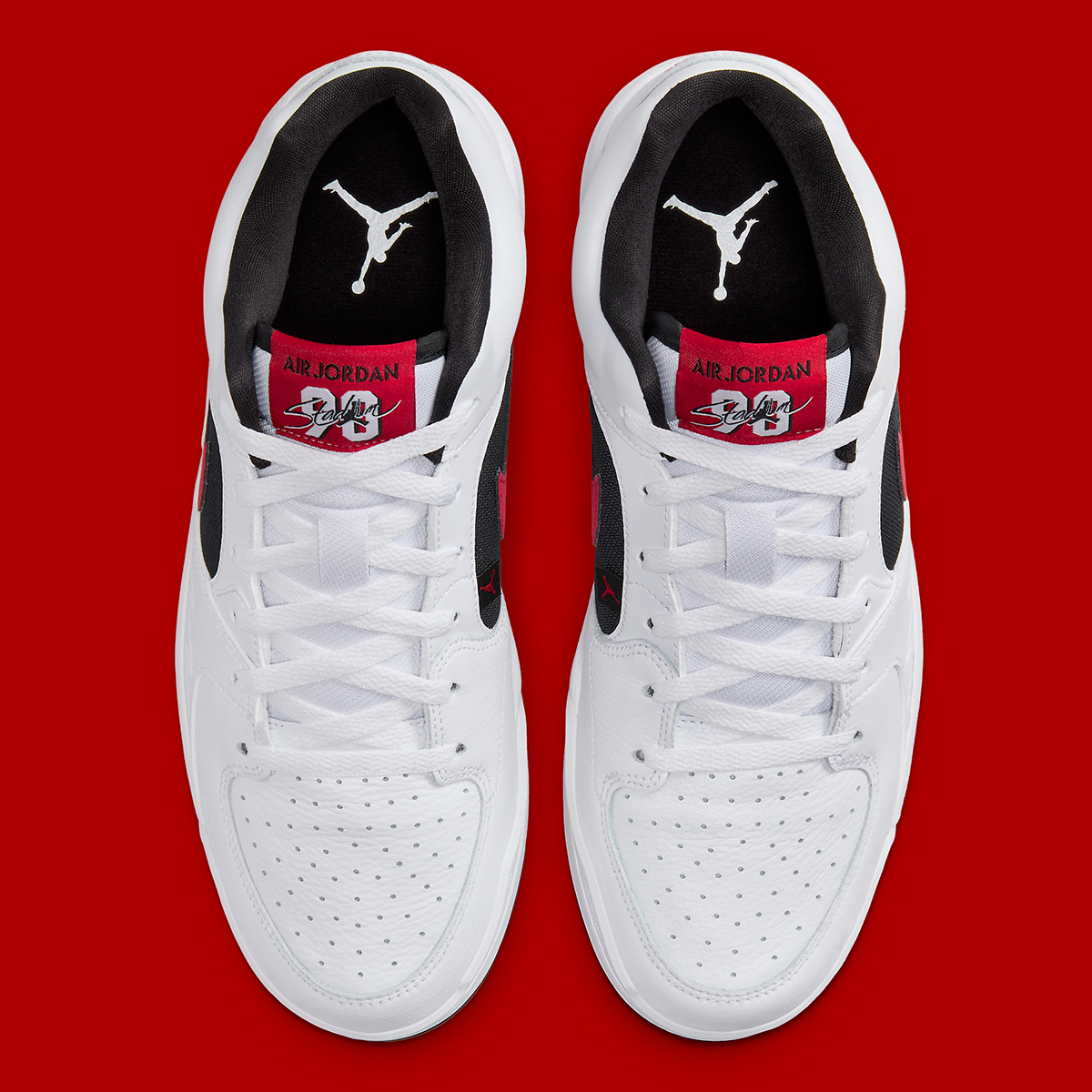 Jordan presenta nuevo diseño para finales de febrero White Black Varsity Red Dx4397 116 7