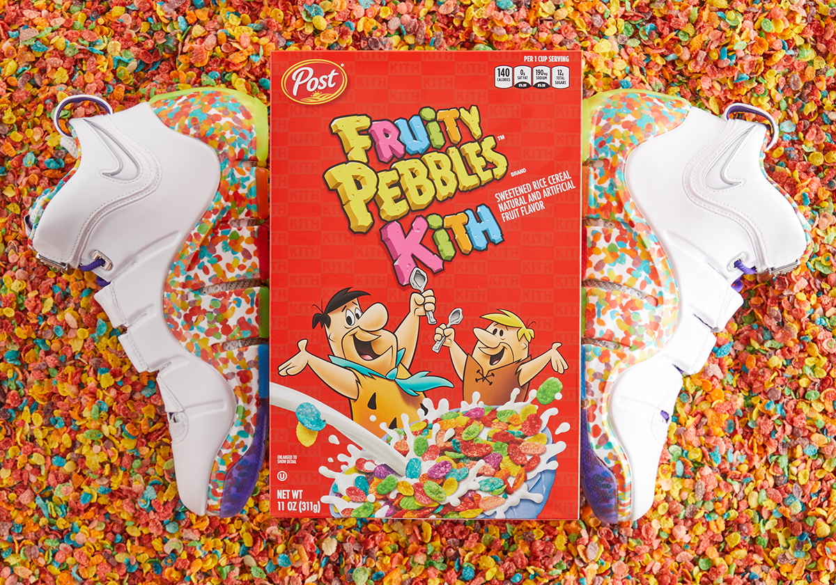 Kith Celebrates National Cereal Day With Limited Fruity Pebbles Capsule And Early Shoe Release