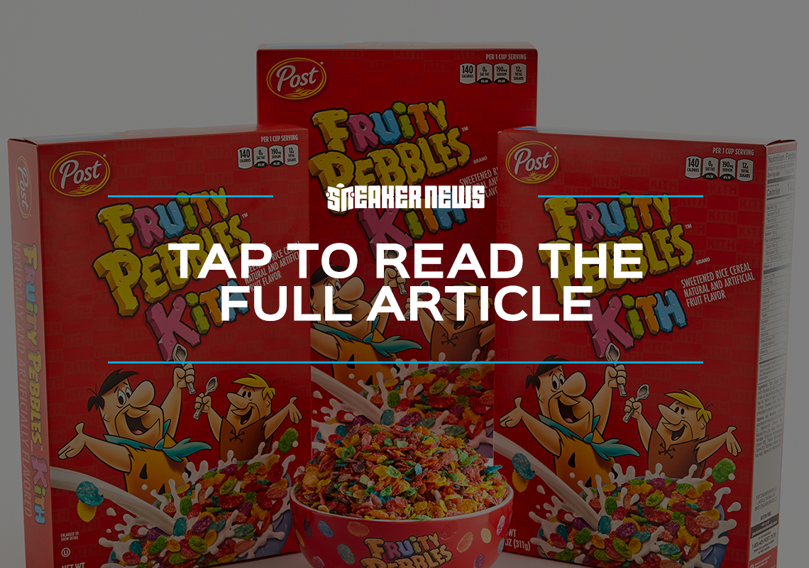 Kith Celebrates National Cereal Day With Limited Fruity Pebbles Capsule And Early Shoe Release