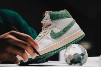 A Ma Maniéperch x Jordan Air Ship “Vintage Green” Raffle Is Now Live