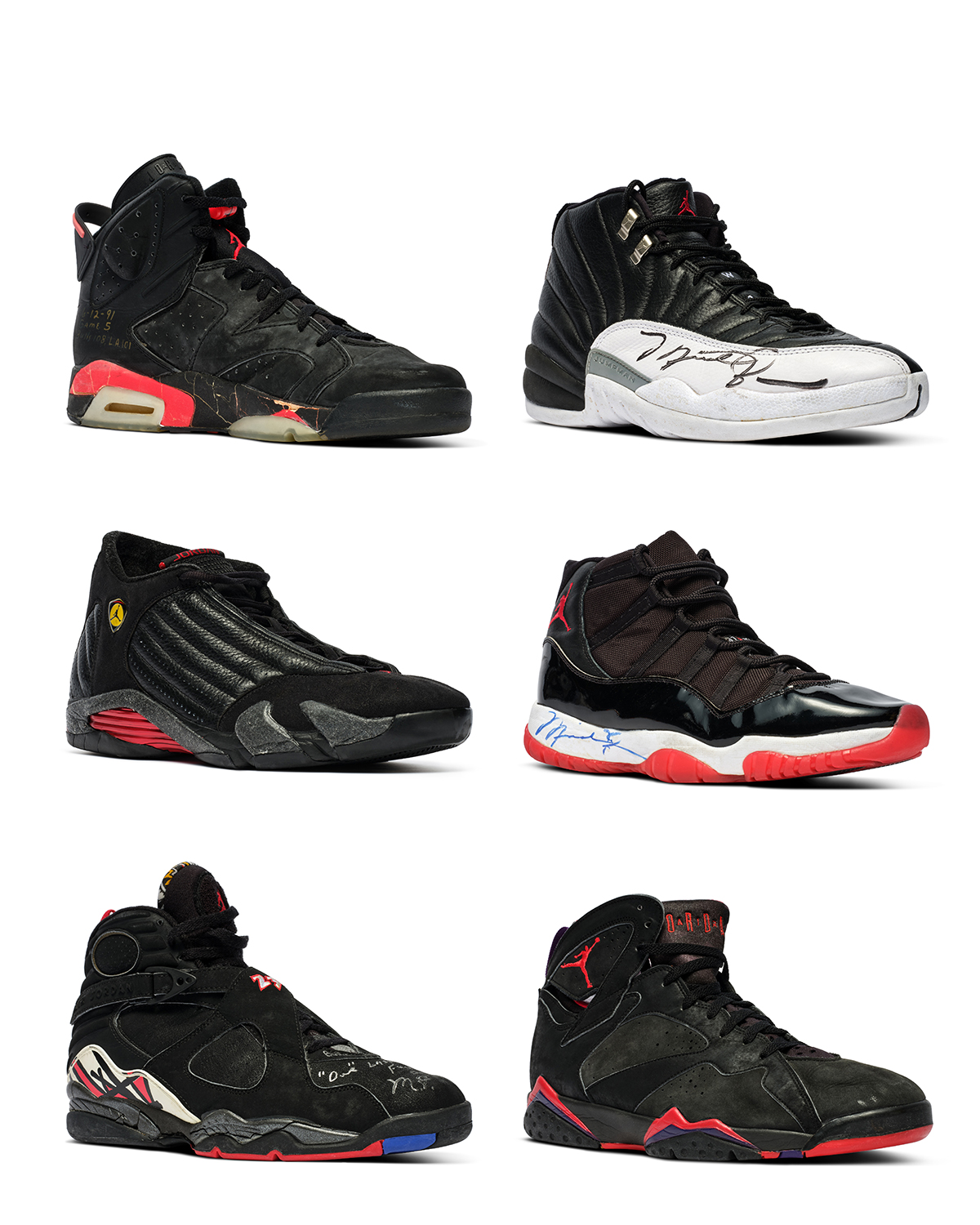 Michael Jordan Game Worn Nba Finals Shoes Dynasty Collection Sothebys 3