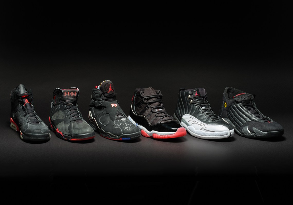 Michael Jordan Game Worn Nba Finals Shoes Dynasty Collection Sothebys 4