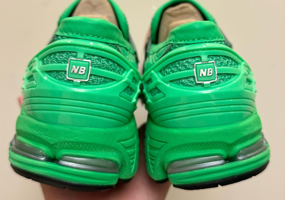 New Balance Stray Rats x 574 'Green' Marathon Running Shoes Sneakers ML574RAU