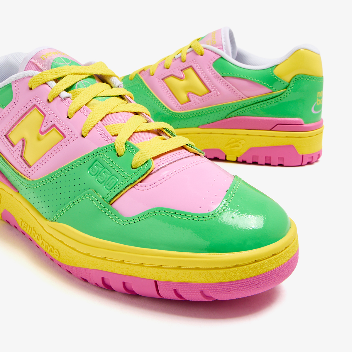 Halfcourt Heroics: A Well Timed "Cavs" adidas D.O.N. Issue #5 Appears Patent Green Yellow Pink Bb550yka 2
