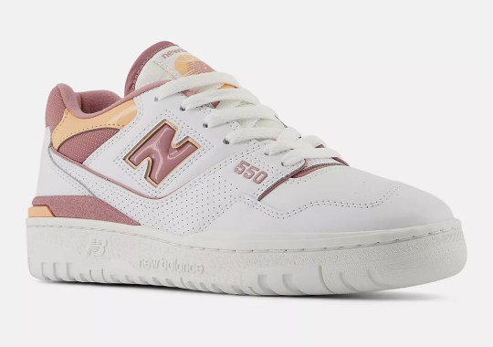 The New Balance 828 Marathon Running Shoes Sneakers ML828LB Wears A “Rosewood/Hazy Peach” Mix