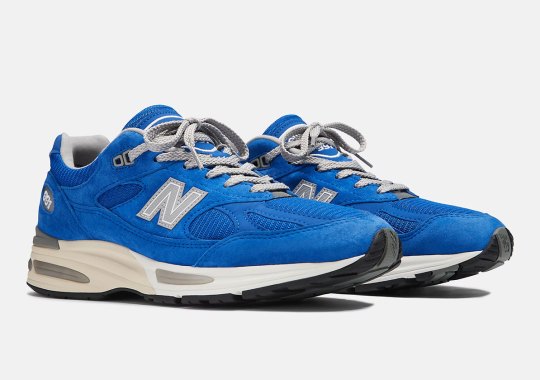 New Balance Adds "Dazzling Blue" To The Growing 991v2 Family