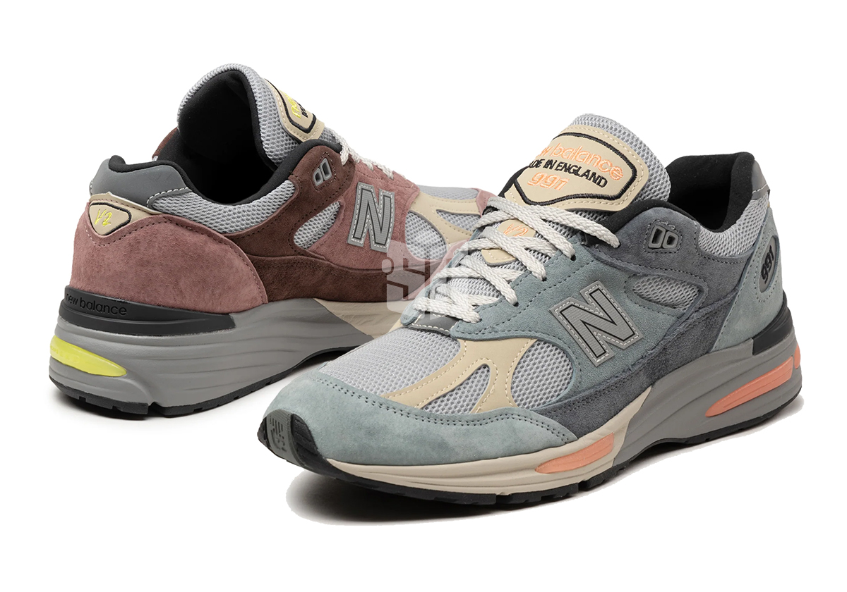 The New Balance 991v2 Embraces Subtle Contrast Across Two Colorways