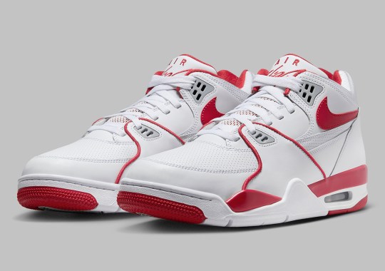 Official Images Of The Nike Air Flight '89 "Fire Red"