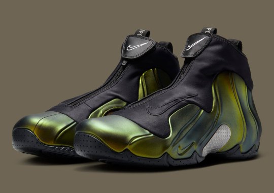 Official Images Of The Nike Air Flightposite One “Acoustic Gold”