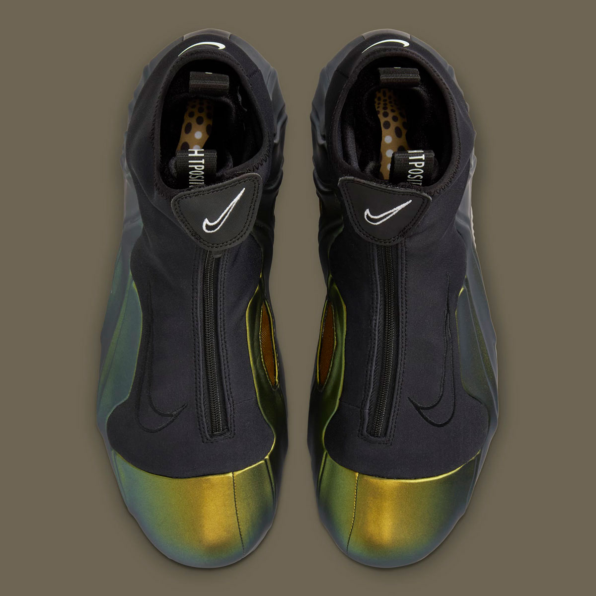 Nike Air Flightposite Metallic Gold Black Fv5582 700 Release Date 5