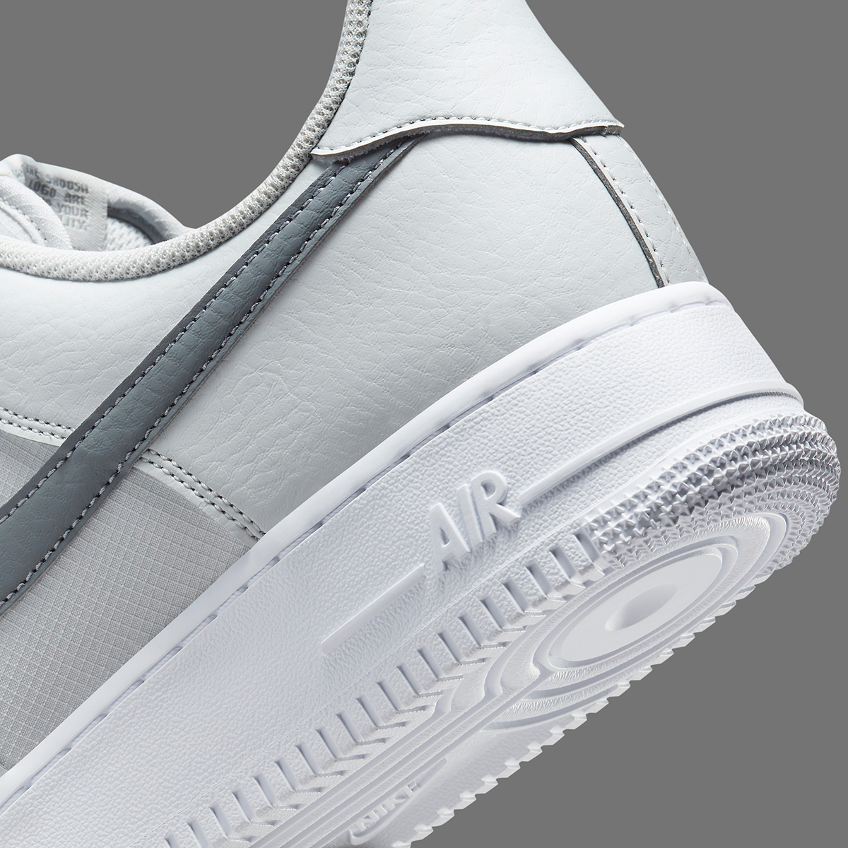 grey and orange nike air force 1