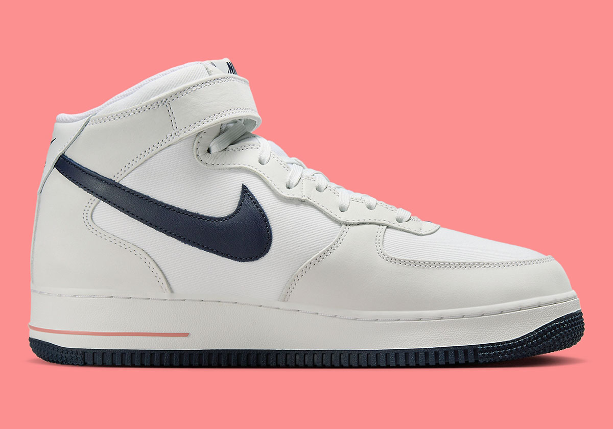 Nike Air Force 1 Mid Summit White Obsidian Pink Fb8879 100 3