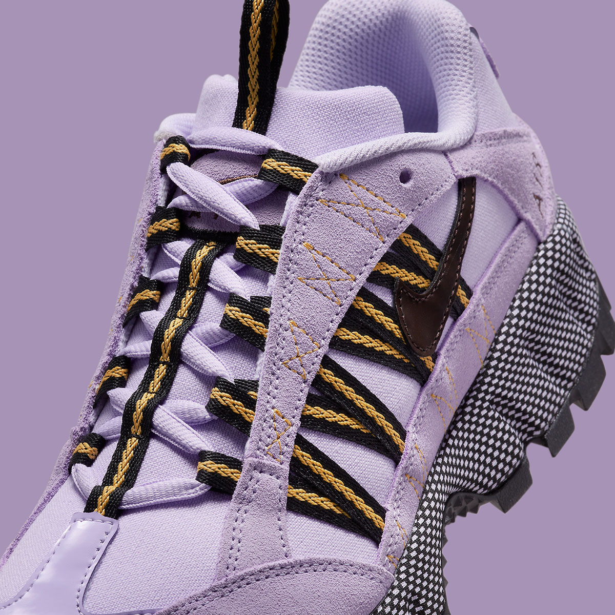 Nike NBA Los Angeles Lakers Elite City Edition Mixtape Unisex Socks Purple Yellow Fb9982 500 8