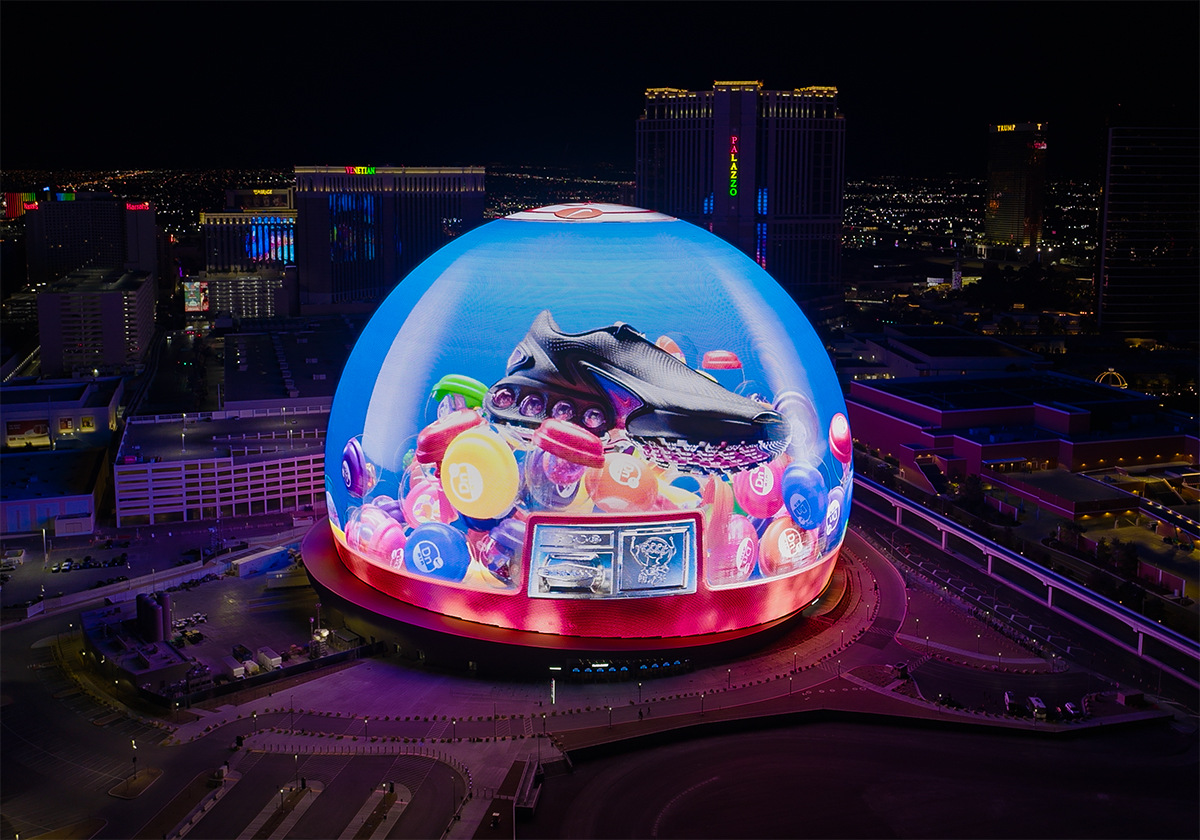 The Air Max Dn Takes Over The MSG Sphere In Las Vegas