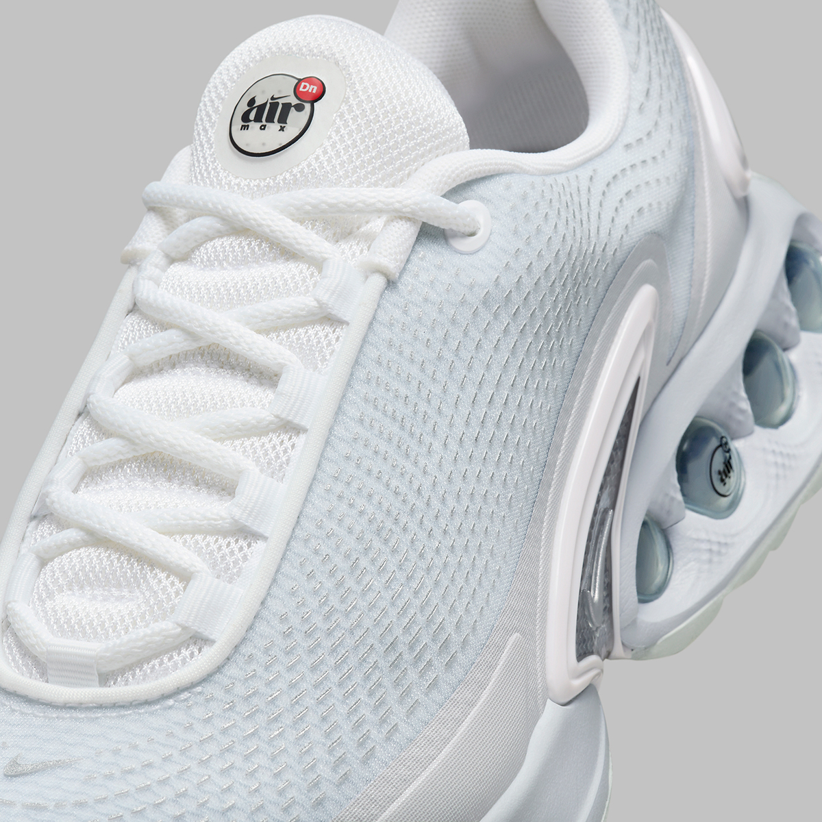 Official Retailer Images Of The Nike Air Max Dn "White/Silver