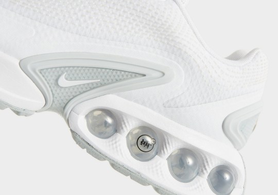 Official Retailer Images Of The Nike Air Max Dn “White/Silver”