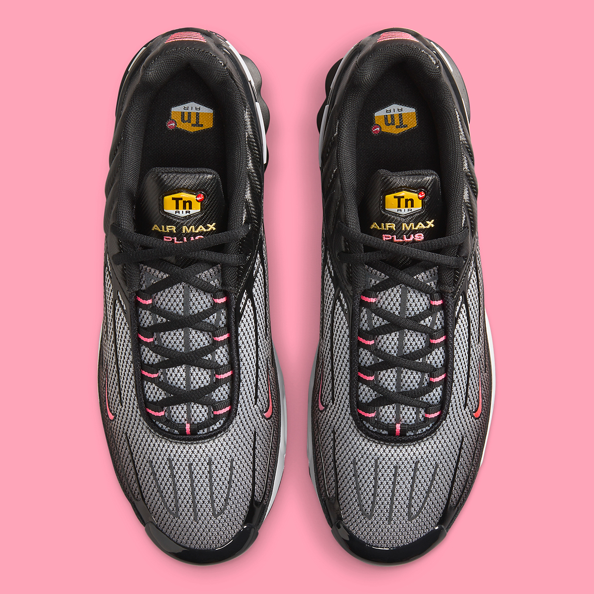 Nike Air Max Plus 3 Black White Pink Hf3838 001 7