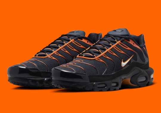 Subtle Orange Accents Adorn The Latest Nike Air Max Plus