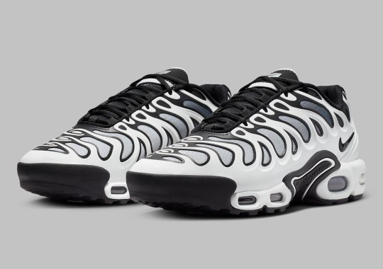 The Nike Air Max Plus Drift Goes “Yin Yang” With Black And White