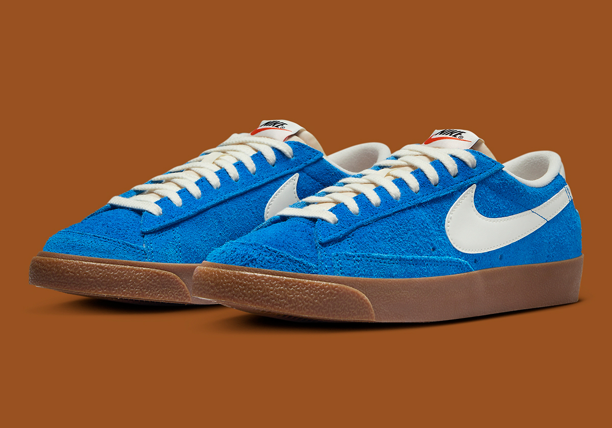 Blue Suede Clads The Nike Blazer Low ’77