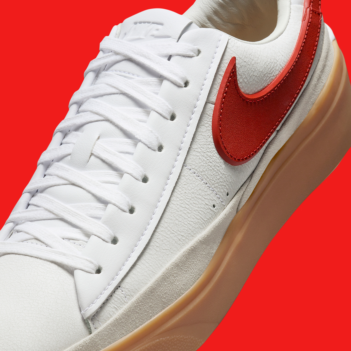Nike Blazer Phantom Low White Red Gum Fn5820 100 1