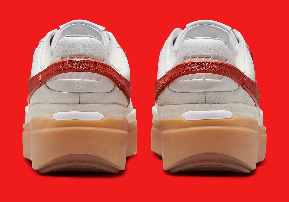 Nike Blazer Phantom Low White Red Gum Fn5820 100 2