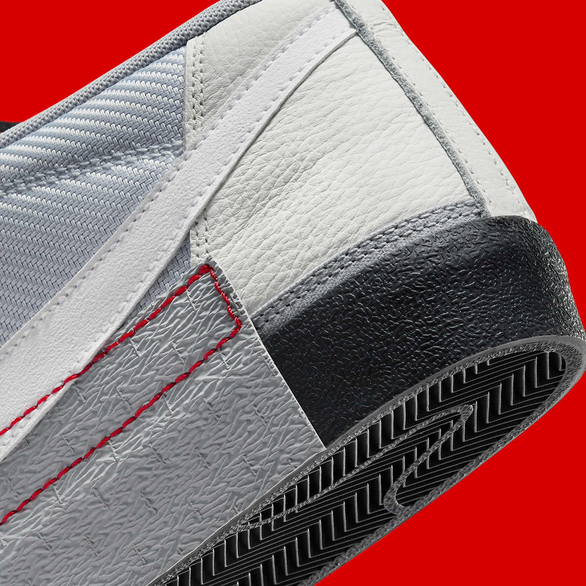 Nike ct2809 Blazer Pro Club Grey Black Red Fj3694 002 8