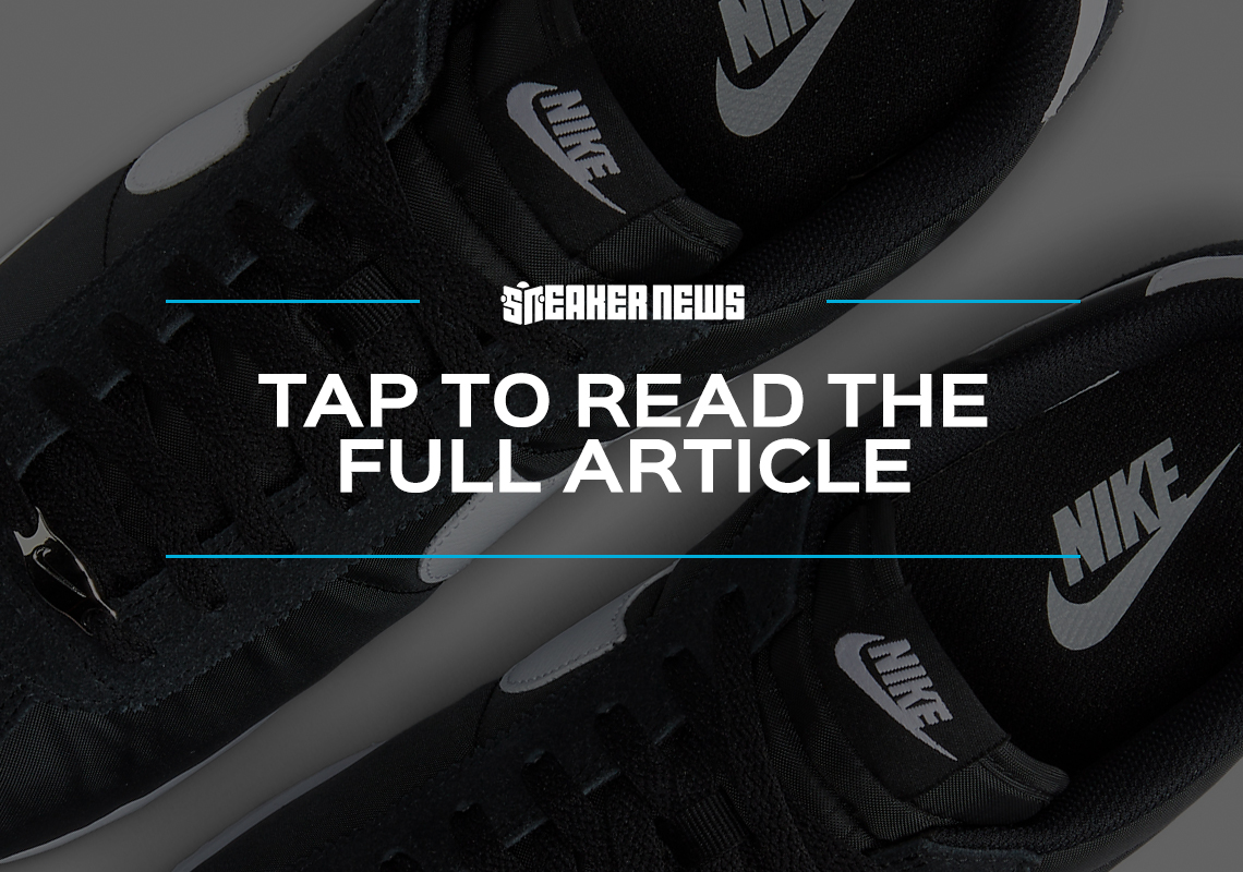 The Nike Cortez Gets A Clean Black/White Treatment