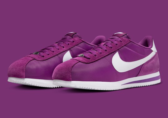 The Nike Cortez Gets A Purple Makeover Ahead Of Spring