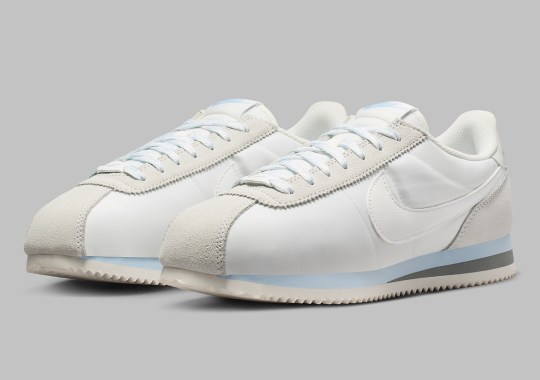 The Nike Cortez Are Chilly In “White/Glacier Blue”