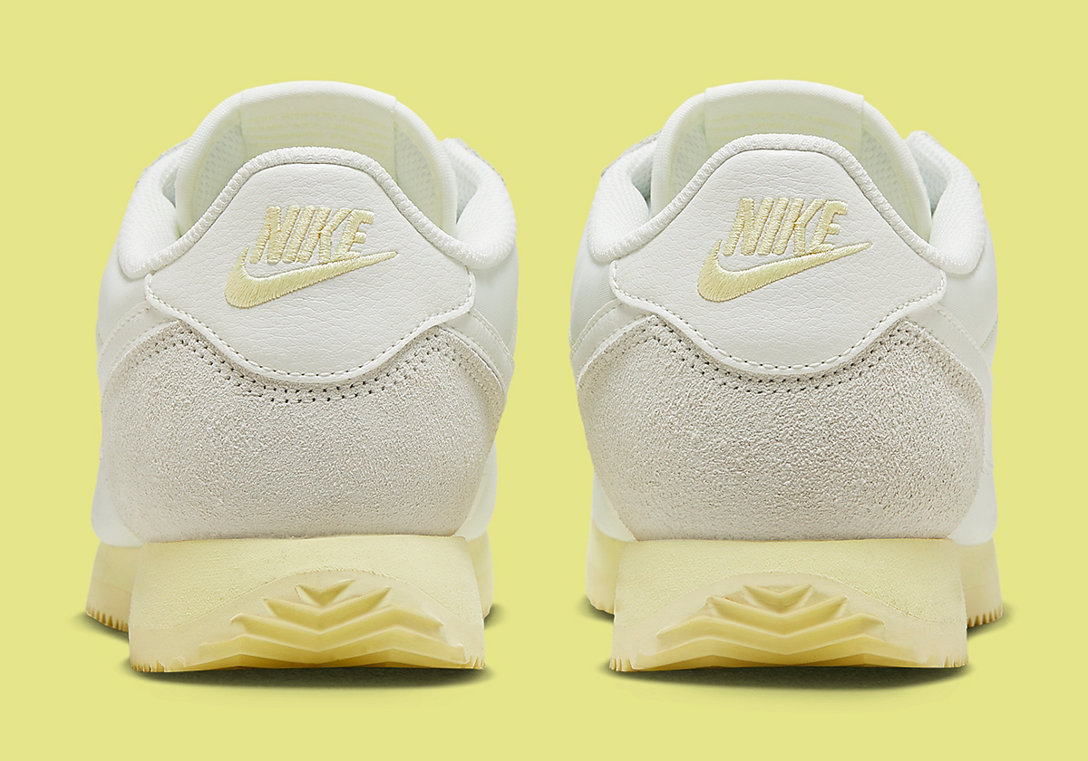 Nike clous Cortez White Pale Yellow Hf6410 118 2