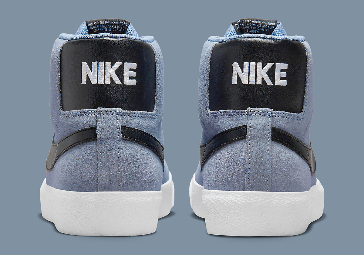 Nike Sb Blazer Mid Blue Grey Obsidian Fd0731 401 3