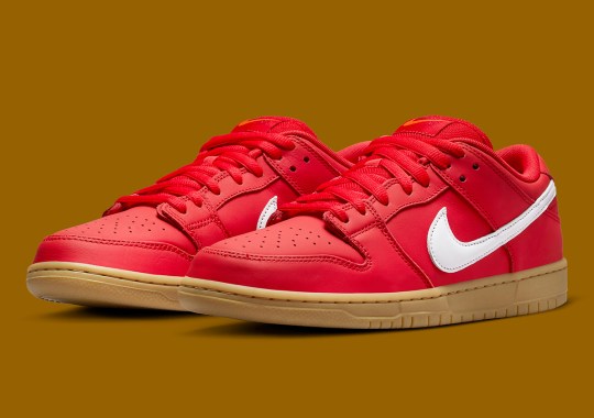 The Orange Label nike VGC SB Dunk Low "University Red" Drops in May