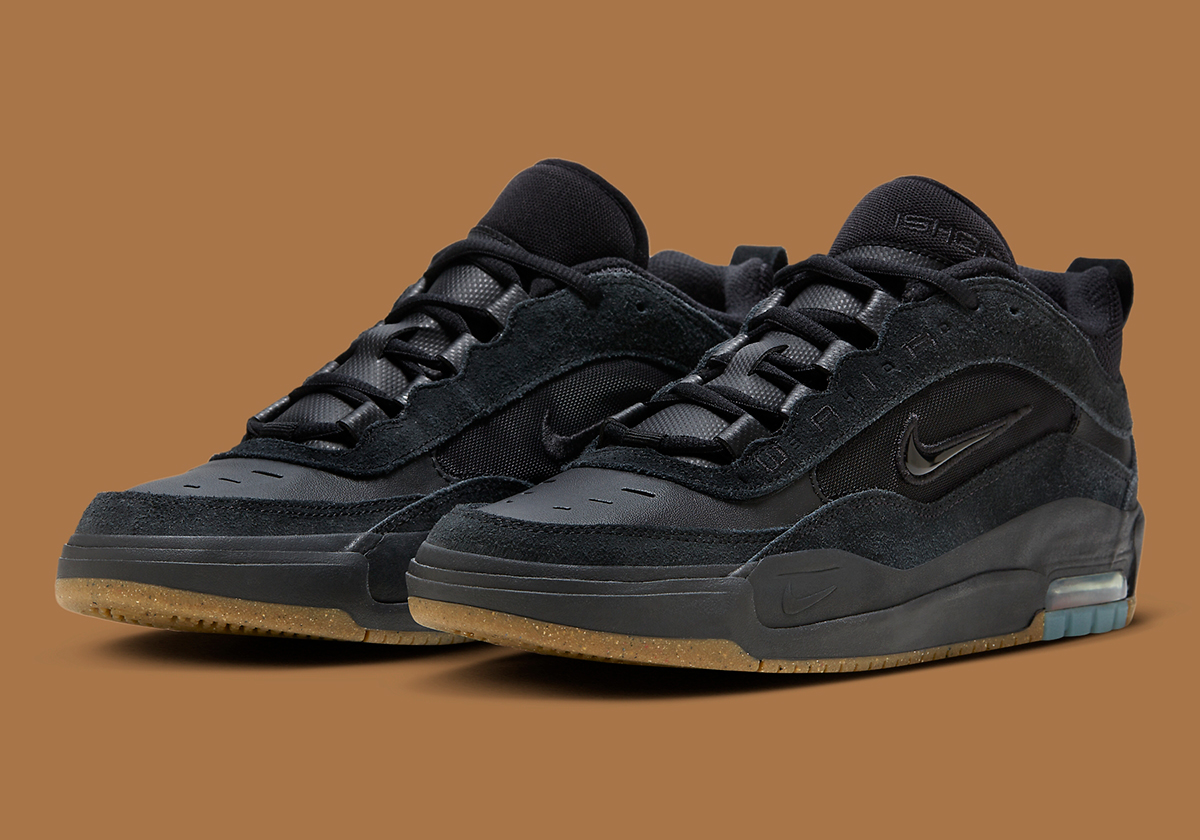 Available Now: The orange and grey nike air force ones “Black/Gum”
