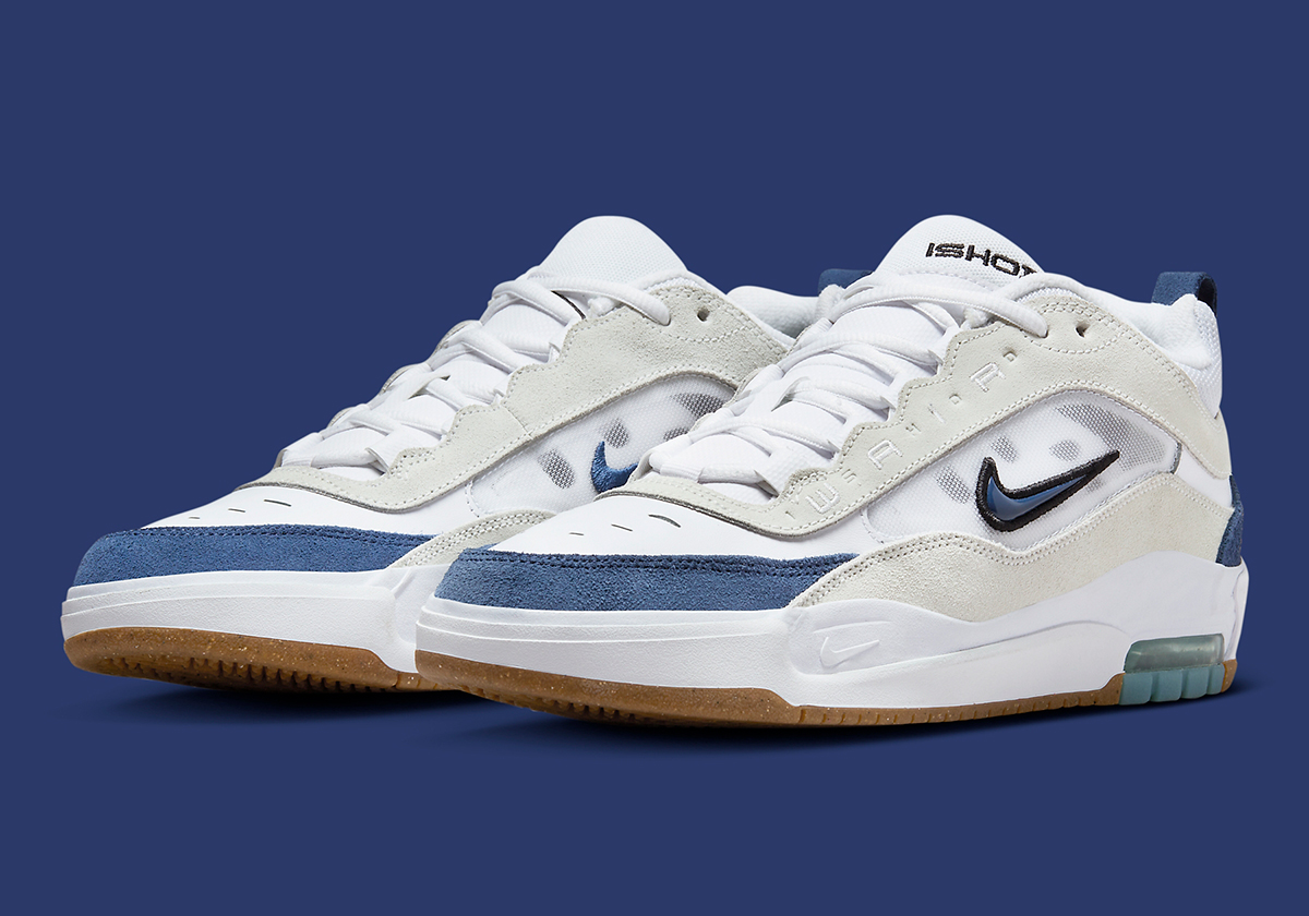 Official Images Of The Nike SB Ishod “Summit White/Obsidian”