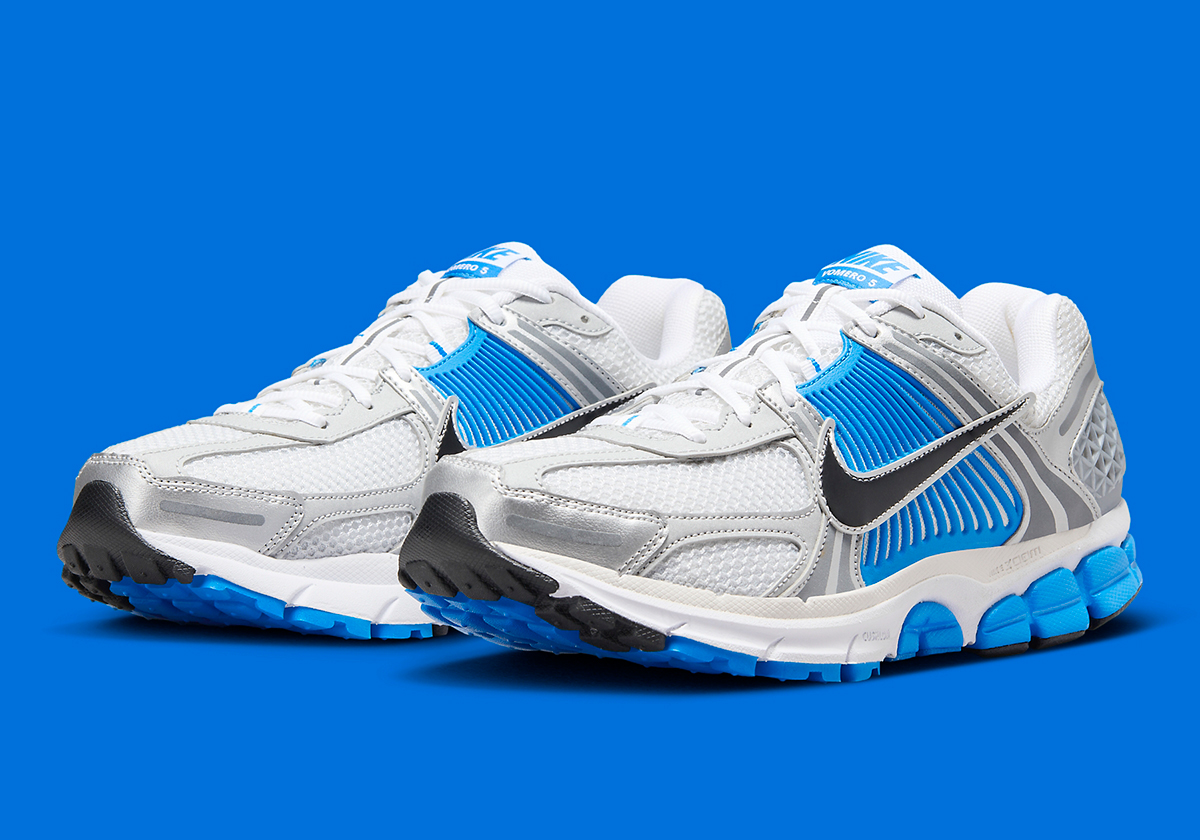 Nike Zoom Vomero 5 Trots Out In “Metallic Silver / Photo Blue”