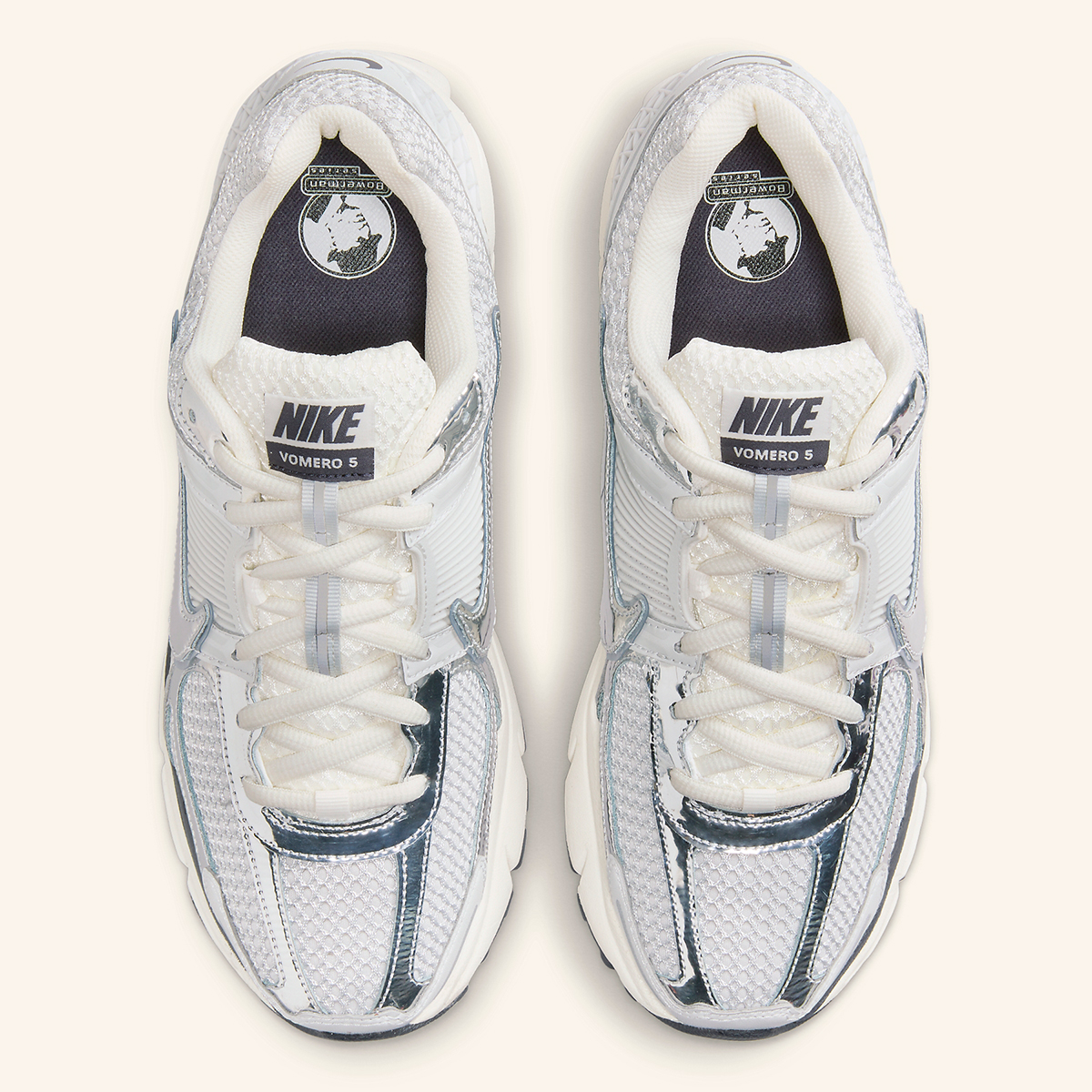 Nike Tall Tech fleece joggingbroek in grijs Summit White Metallic Silver Hj3758 001 3