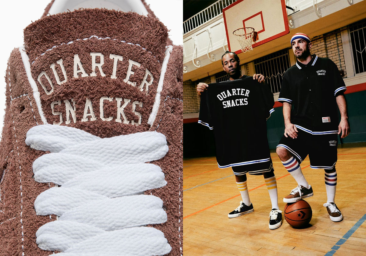 Quartersnacks Sneaks Some Snakeskin Onto Their converse don Black Black Chuck High Trainers Pro Collaboration