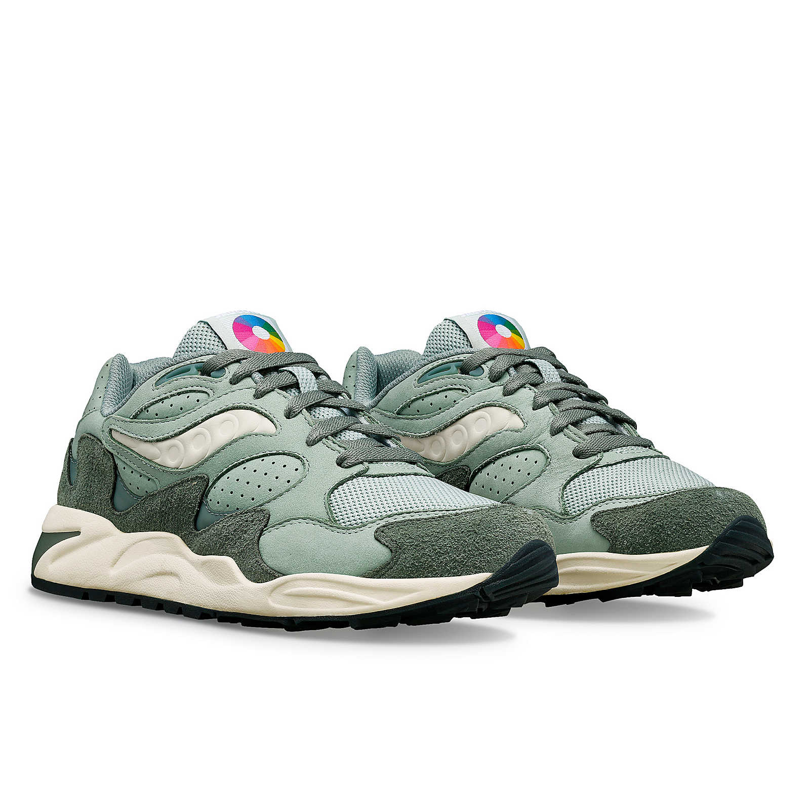 Last month END and s10681-20 Saucony dropped the White Noise Chromatic Sage 1