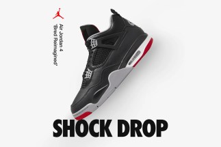 Les Air jordan navais 1 sont des chaussures de type “Bred Reimagined” SNKRS Shock Drop On February 6th (Ended)
