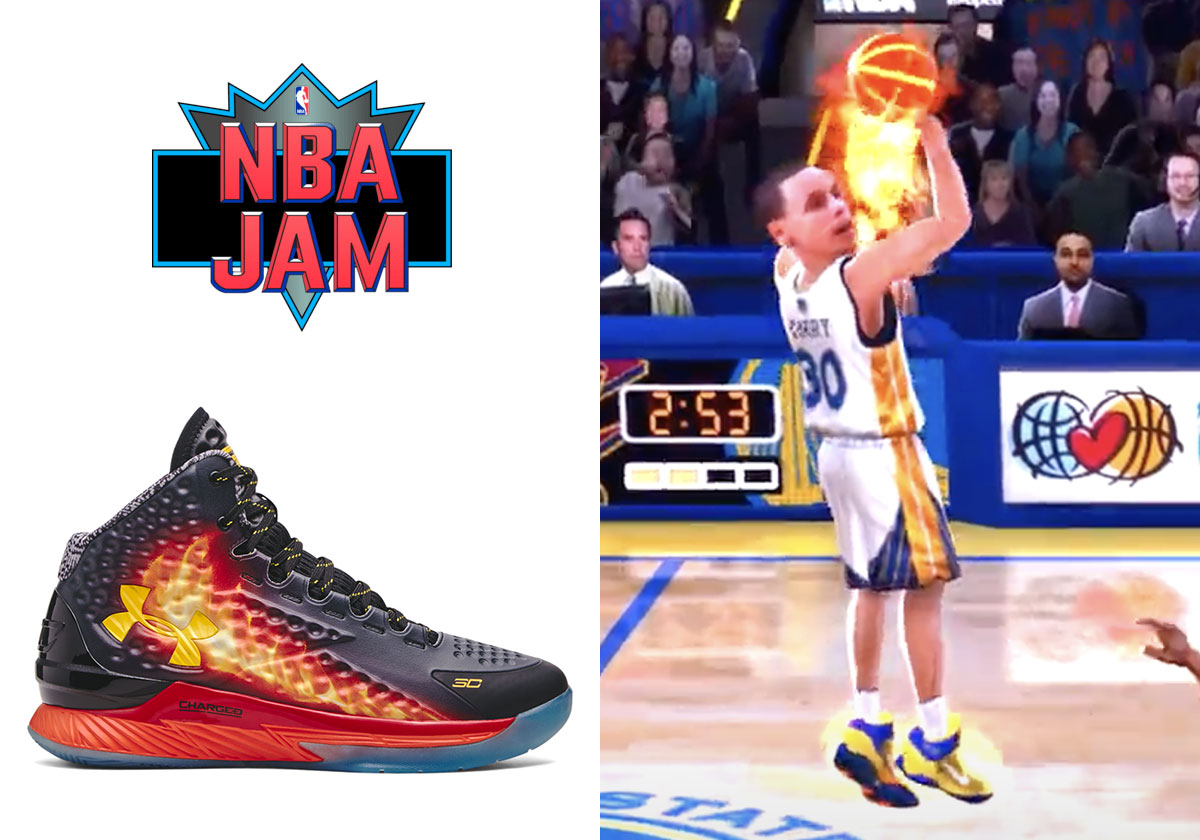 Stephen Curry Delivers An “NBA Jam” Inspired Collection Ahead Of All-Star Weekend