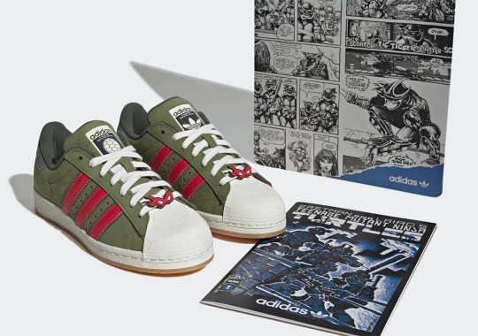 The Ninja Turtles x adidas year Superstar Comes With Toy Packaging And A Comic Book