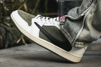 First Look At The Travis Scott x Air pack Jordan 1 Low OG SP “Olive”