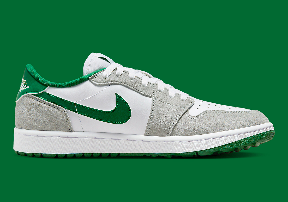 Official images of this Air Jordan 1 Mid have been added ahead Golf White Pine Green Light Smoke Grey Dd9315 112 10
