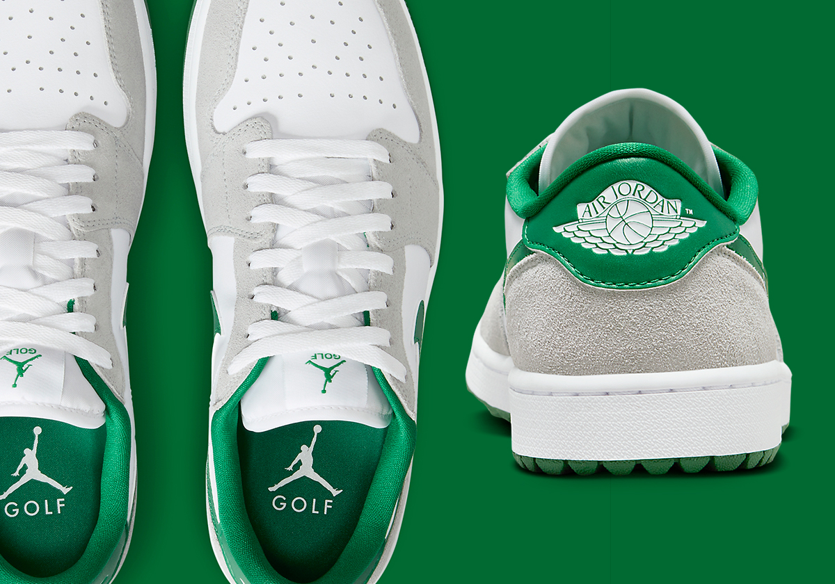The Official images of this Air Jordan 1 Mid have been added ahead Golf Tees Off In Pine Green