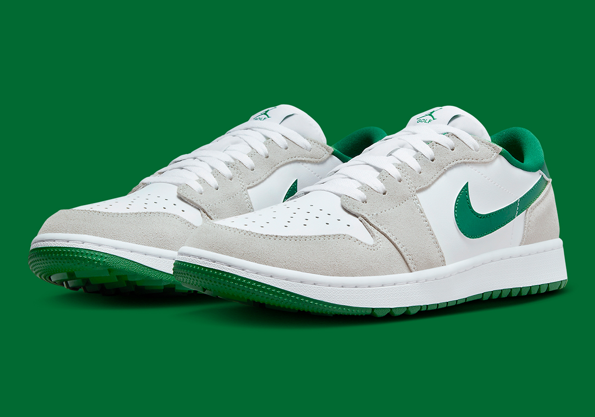 Official images of this Air Jordan 1 Mid have been added ahead Golf White Pine Green Light Smoke Grey Dd9315 112 3