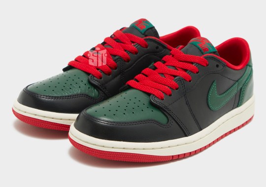 The Women’s Air Jordan 1 Low OG “Gorge Green” Releases On June 12th