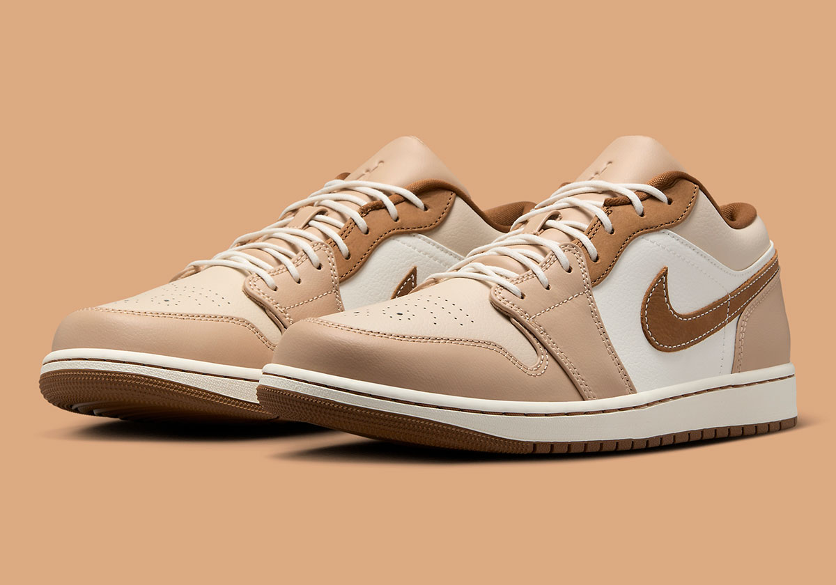 The Air Jordan 1 Low Premium "Tan/Brown" Is Ready For The Office
