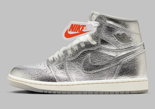 Official Images Of The Air Jordan 1 Retro High OG “Chrome”